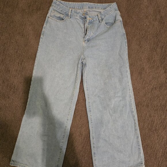 High rise light wash jeans - Picture 1 of 2